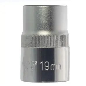 Насадка шестигранная 3/4" 19мм CrV ULTRA (6075192) №5