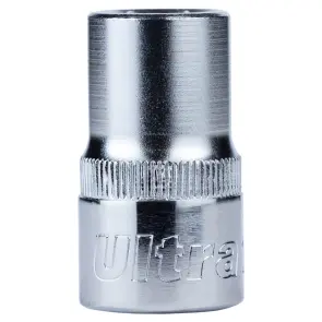 Насадка шестигранна коротка 1/2" 13мм CrV ULTRA (6070132) №1