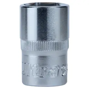 Насадка шестигранна коротка 1/2" 17мм CrV ULTRA (6070172) №1