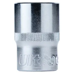 Насадка шестигранна коротка 1/2" 18мм CrV ULTRA (6070182) №1