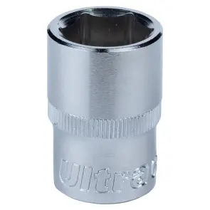 Насадка шестигранна коротка 1/2" 18мм CrV ULTRA (6070182) №2