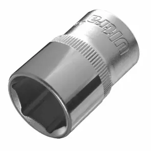 Насадка шестигранна коротка 1/2" 19мм CrV ULTRA (6070192) №4