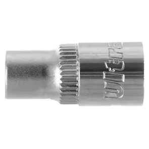 Насадка шестигранна коротка 1/4" 6мм CrV ULTRA (6060062) №2