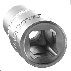 Насадка шестигранна коротка 1/4" 6мм CrV ULTRA (6060062) №4