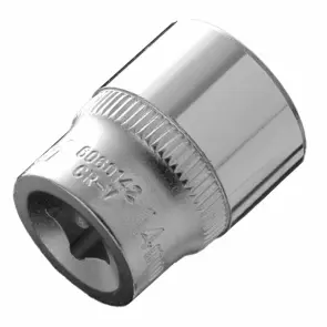 Насадка шестигранна коротка 1/4" 14мм CrV ULTRA (6060142) №2