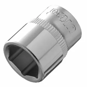 Насадка шестигранна коротка 1/4" 14мм CrV ULTRA (6060142) №3