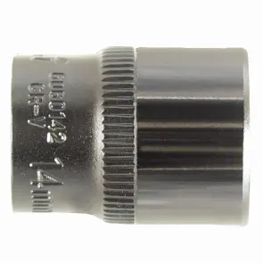 Насадка шестигранна коротка 1/4" 14мм CrV ULTRA (6060142) №4