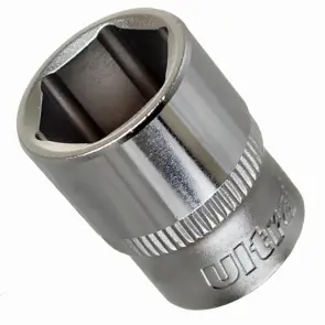 Насадка шестигранна коротка 1/4" 14мм CrV ULTRA (6060142) №6