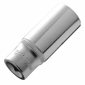 Насадка шестигранна довга 1/4" 14мм CrV ULTRA (6062142) №2