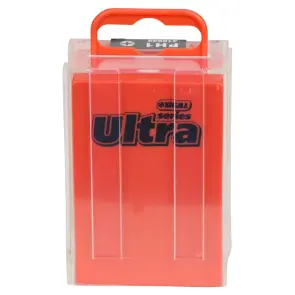 Набір біт PН1×25мм 1/4" 25шт S2 (пласт кейс) ULTRA (4010102) №3