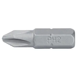 Набір біт PН2×25мм 1/4" 25шт S2 (пласт кейс) ULTRA (4010202) №2