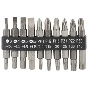 Набір біт 25мм ¼" з тримачем 20шт S2 (блістер) ULTRA (4016712) №2