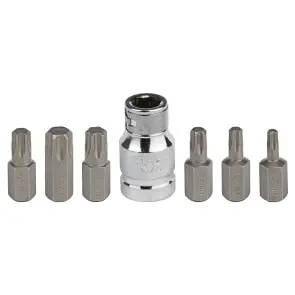 Набір біт TORX 10мм 7шт S2 (пласт кейс) ULTRA (4016902) №2
