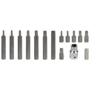 Набір біт TORX 10мм 15шт S2 (метал кейс) ULTRA (4016912) №2