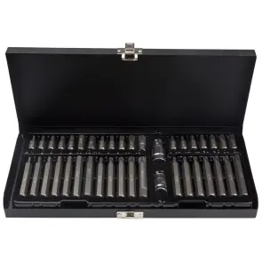 Набір біт HEX TORX Spline 10мм 40шт S2 (метал кейс) ULTRA (4017092) №1