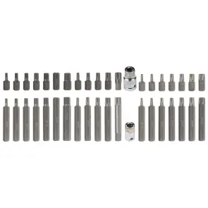 Набір біт HEX TORX Spline 10мм 40шт S2 (метал кейс) ULTRA (4017092) №2