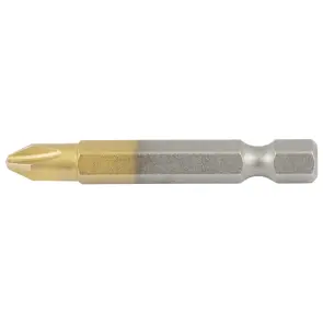 Біти PH2×50мм ¼" 10шт S2 TIN (блістер) ULTRA (4014212) №3