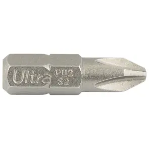 Біти PH2×25мм ¼" 10шт S2 (блістер) ULTRA (4014652) №3