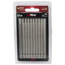 Біти PH2×100мм ¼" 10шт S2 (блістер) ULTRA (4014792)