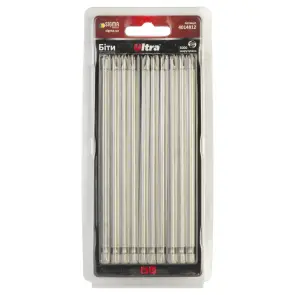 Биты PH2×150мм ¼" 10шт S2 (блистер) ULTRA (4014812) №1