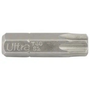 Биты TORX 40×25мм ¼" 10шт S2 (блистер) ULTRA (4015412) №3
