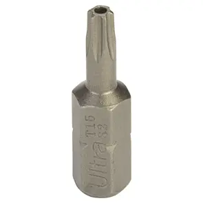Биты TORX-proof 15×25мм ¼" 10шт S2 (блистер) ULTRA (4015762) №2