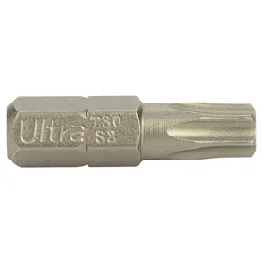 Біти TORX-proof 30×25мм ¼" 10шт S2 (блістер) ULTRA (4015802) №3
