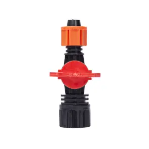 Кран для капельной ленты Ø16мм в/с 3/4" FLORA (5079634) №3