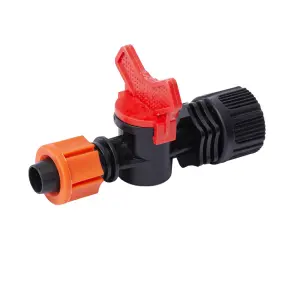 Кран для капельной ленты Ø16мм в/с 3/4" FLORA (5079634) №5