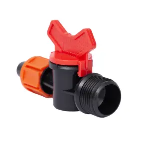 Кран для капельной ленты Ø16мм н/р 3/4" FLORA (5079644) №4