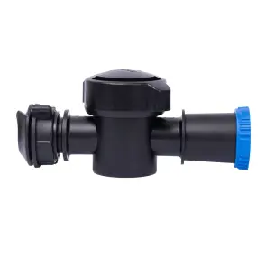 Кран для капельной ленты "туман" Ø40мм FLORA (5079704) №2