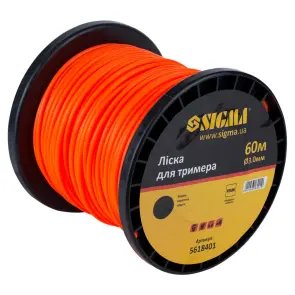 Ліска для тримера коло Ø3.0мм 60м котушка SIGMA (5618401) №2