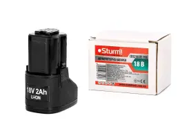 Акумулятор Li-Ion 18В, 2.0 Ач Sturm CD3218LBE-998