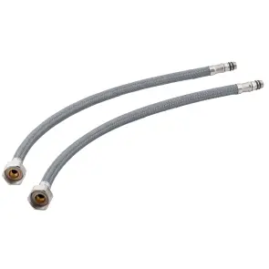 Смеситель HL Ø35 для кухни гусь ухо на гайке AQUATICA HL-4B130C (9734100) №8