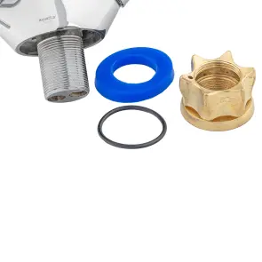 Смеситель PL 1/2" для кухни Г-гусь на гайке AQUATICA PL-4B255C (9777120) №7
