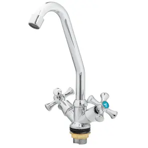 Змішувач PM ½" для кухні економ на гайці (кратно 2шт) AQUATICA PM-1B157C (9780100) №2