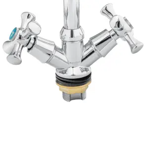 Змішувач PM ½" для кухні економ на гайці (кратно 2шт) AQUATICA PM-1B157C (9780100) №5