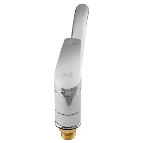 Смеситель s40 Ø40 для кухни гусь прямой 250мм на гайке TAU SL-1B243C (9840110) №6