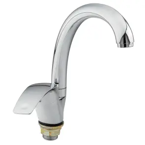 Смеситель s40 Ø40 для кухни гусь ухо на гайке TAU SL-4B143C (9840140) №2