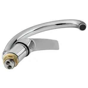 Смеситель s40 Ø40 для кухни гусь ухо на гайке TAU SL-4B143C (9840140) №3
