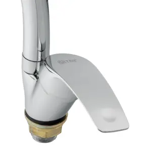 Смеситель s40 Ø40 для кухни гусь ухо на гайке TAU SL-4B143C (9840140) №4