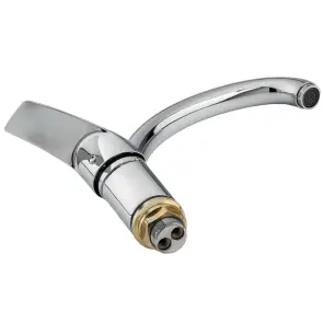 Смеситель s40 Ø40 для кухни гусь ухо на гайке TAU SL-4B143C (9840140) №5