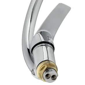 Смеситель s40 Ø40 для кухни гусь ухо на гайке TAU SL-4B143C (9840140) №6