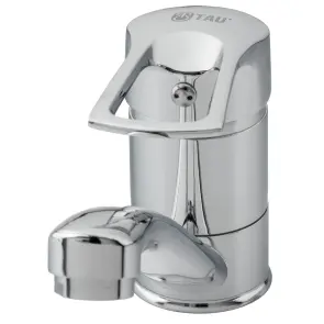 Смеситель s43 Ø40 для кухни гусь прямой 150мм на шпильке TAU SM-2B144C (9843120) №4
