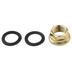 Смеситель s43 Ø40 для кухни гусь прямой 150мм на шпильке TAU SM-2B144C (9843120) №8