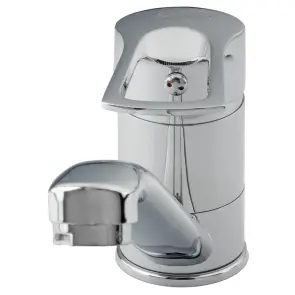 Смеситель s43 Ø40 для кухни гусь прямой 250мм на шпильке TAU SM-2B244C (9843130) №3