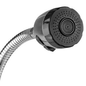 Смеситель s43 Ø40 для кухни гусь гофрированная на гайке TAU SM-4B644C (9843150) №4