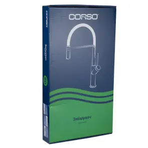 Смеситель OMODEO Ø35 для кухни излил силиконовый на гайке CORSO EC-4B526C (9637100) №4