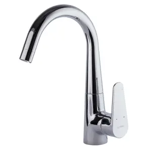 Смеситель MAGGIORE Ø40 для кухни J-излив на гайке CORSO 9608100 (BE-4B122C) №1