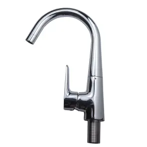 Смеситель MAGGIORE Ø40 для кухни J-излив на гайке CORSO 9608100 (BE-4B122C) №3